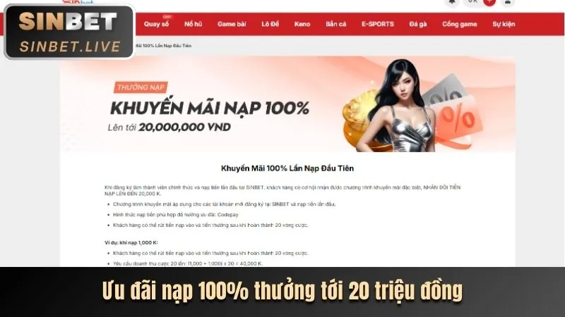 Khuyến mãi nạp lại hàng ngày ko6699